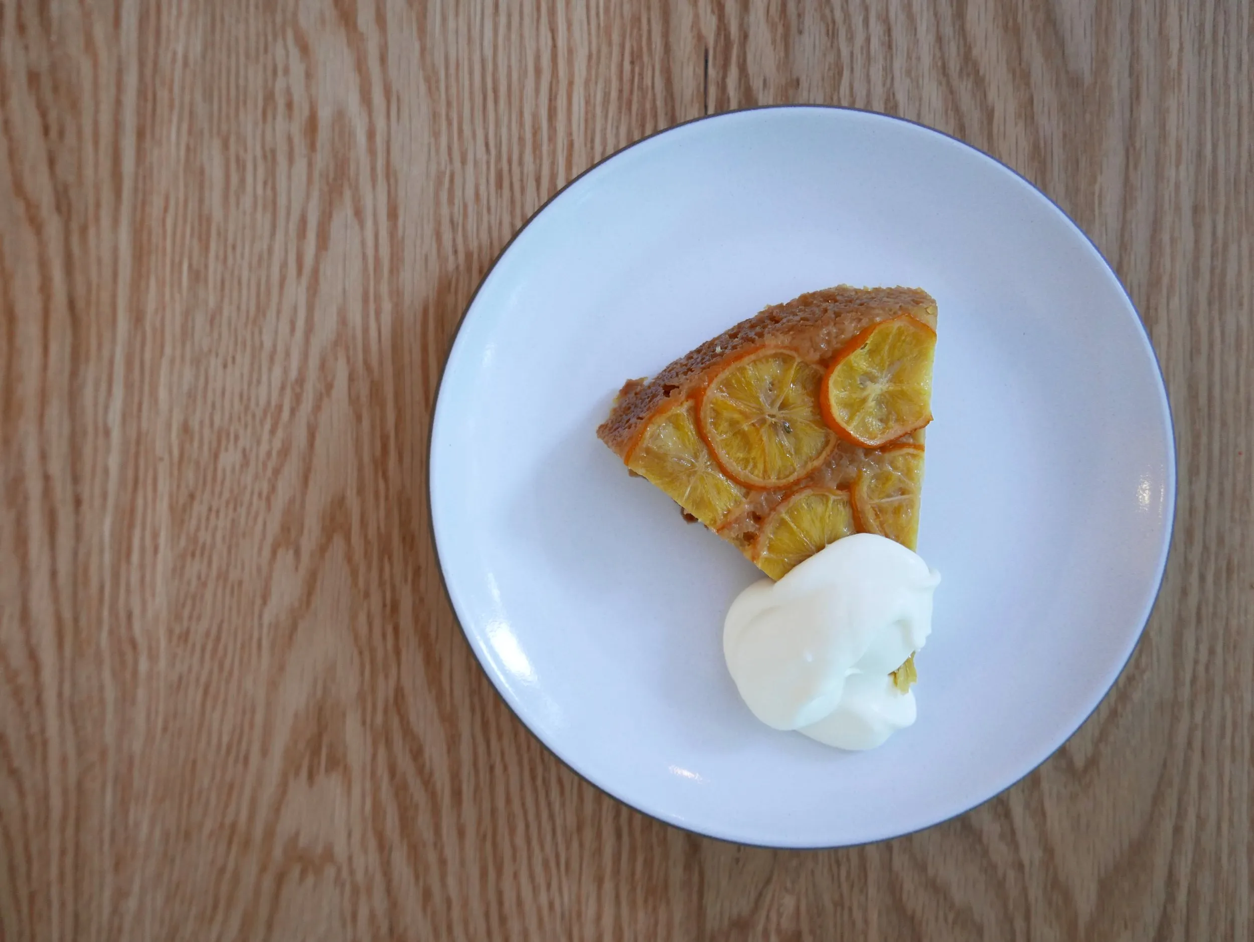 Lemon Upside-Down Cake prepared by Chef Jacob Himmel