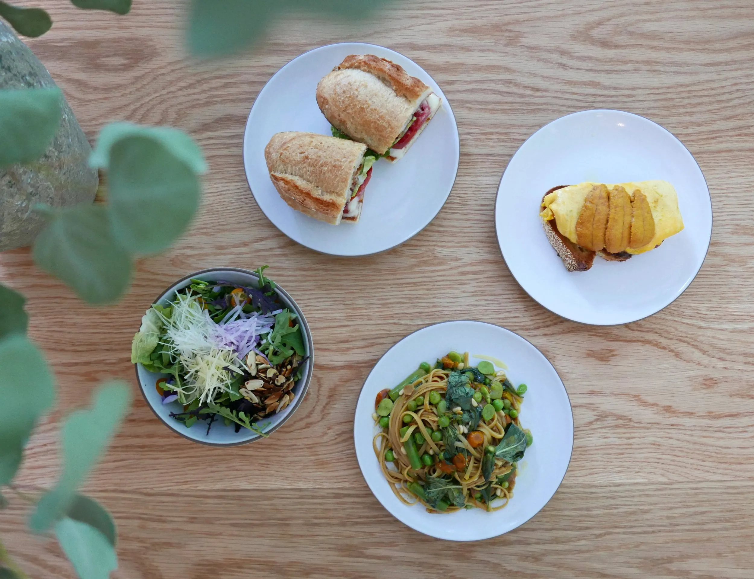 Lunch Spread prepared by Chef Jacob Himmel